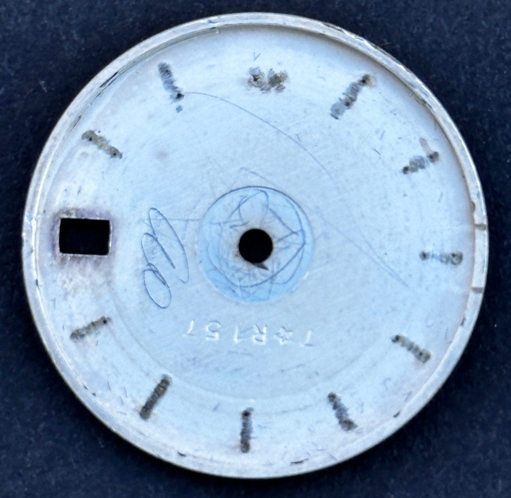 Vintage Rolex Oysterdate Precision Watch Dial For 6466