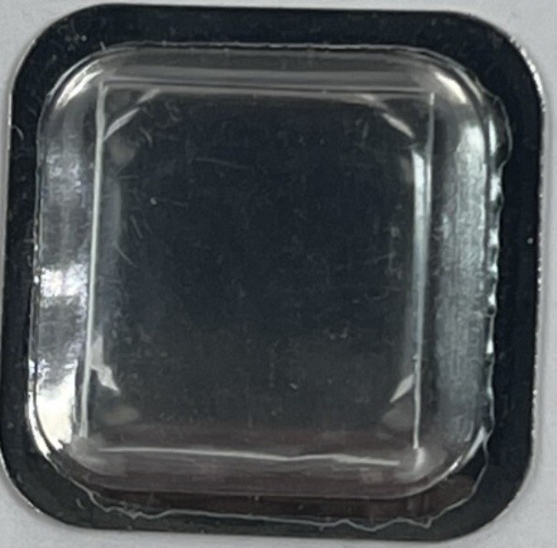 Genuine Cartier Santos Carree Model Sapphire Crystal Part 20360172