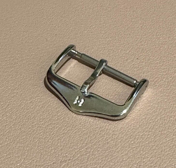 Genuine Hirsch Tradition Buckle Clasp Polished Stainless Steel 20mm BC1030-2-20