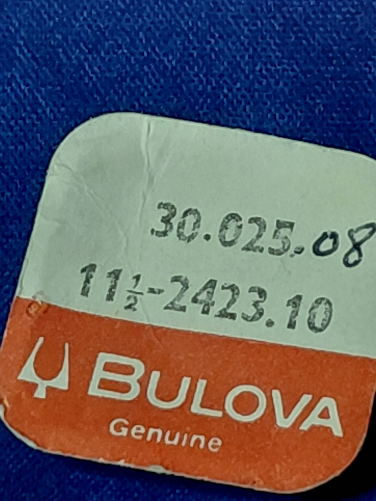 Bulova Parts Other -Choose Assorted Models & Parts Clean No Rust