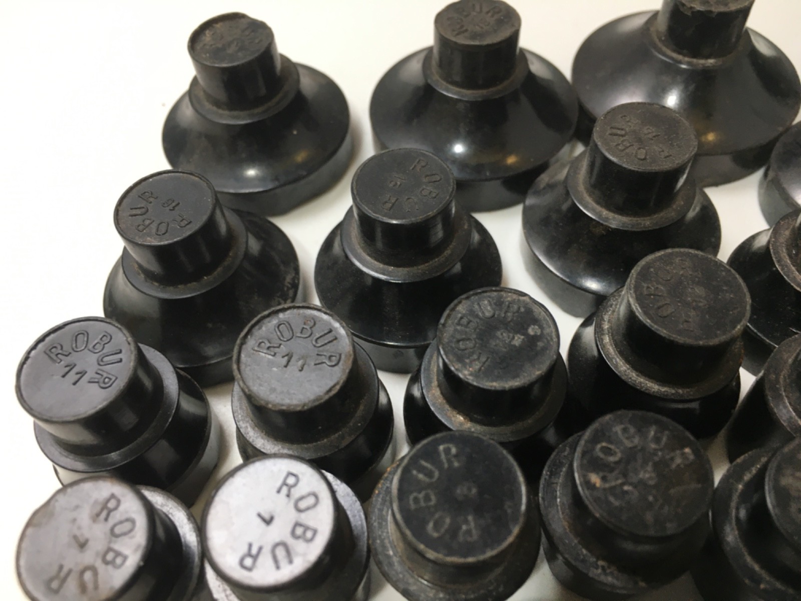 Robur Crystal Press Dies Acrylic/Bakelite Used Various Sizes