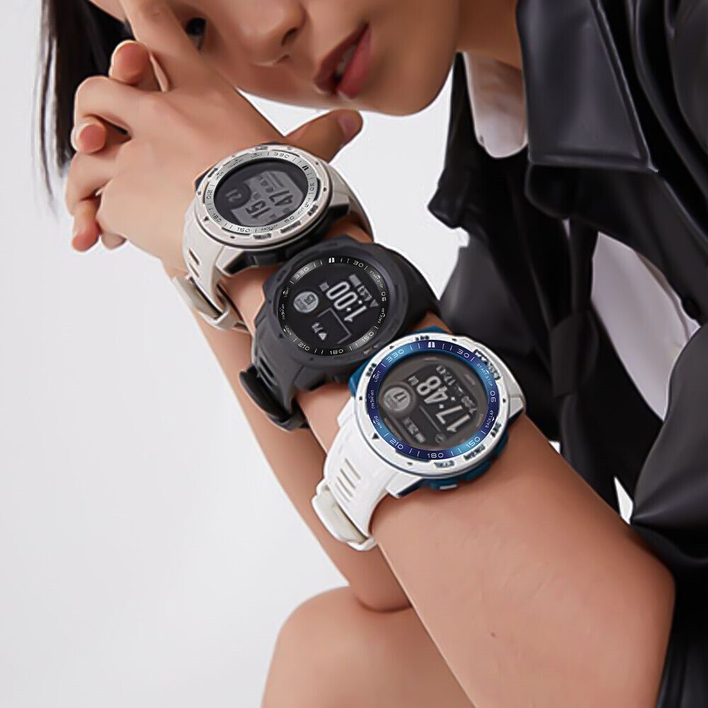 Fits For Garmin Fenix 8 51mm Watch Bezel Ring Cover Frame Metal Case Replacement