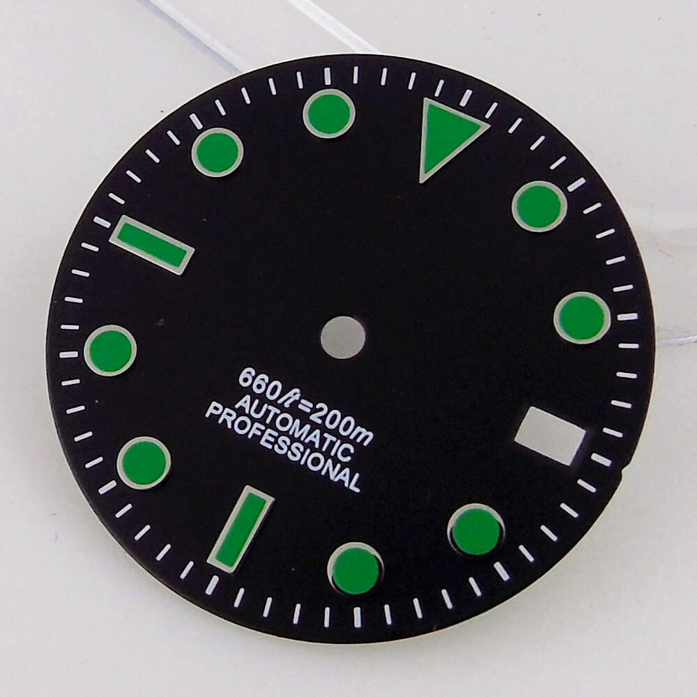 28.5mm Watch Dial Face Hand Set Fit NH35 NH36 NH35A NH36 Automatic Movement Date
