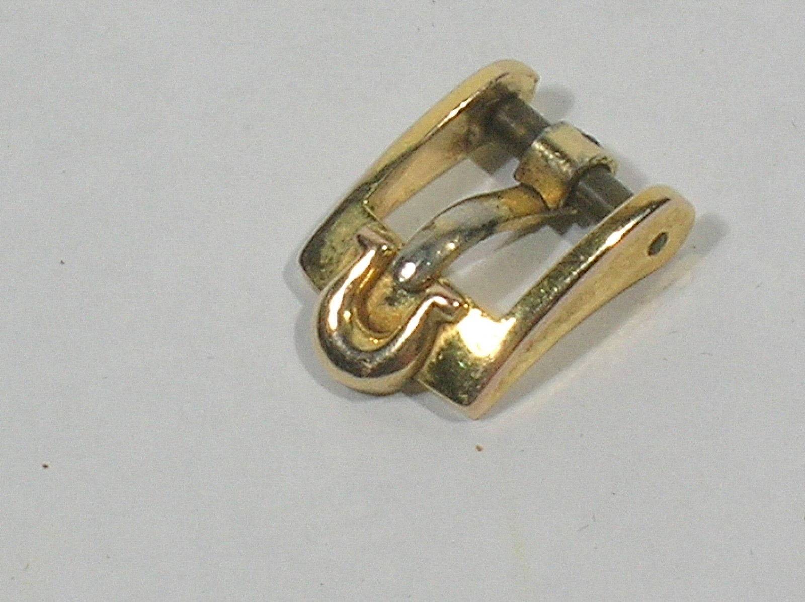 VINTAGE OMEGA STRAP BUCKLE FOR LADIES WATCH WILL FIT 7.8MM STRAP – AUTHENTIC
