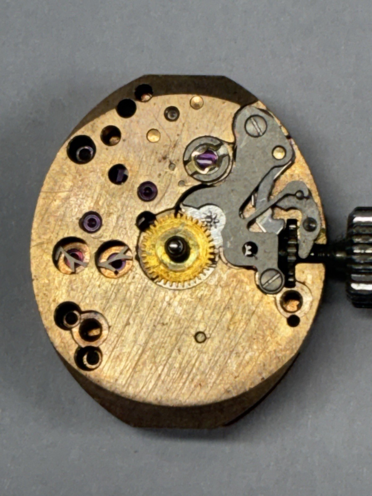 Elgin Swiss 17 Jewels Mechanical Manual Watch Movement Lot – Brass Steel