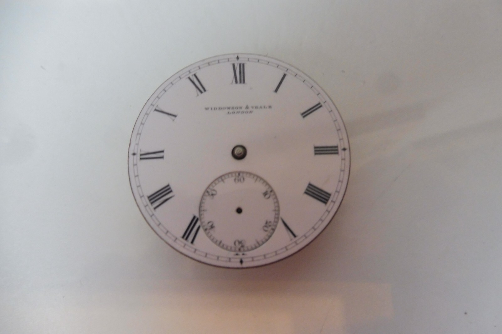 Pocket Watch, Watch Mechanism for Widdowson & Verale London