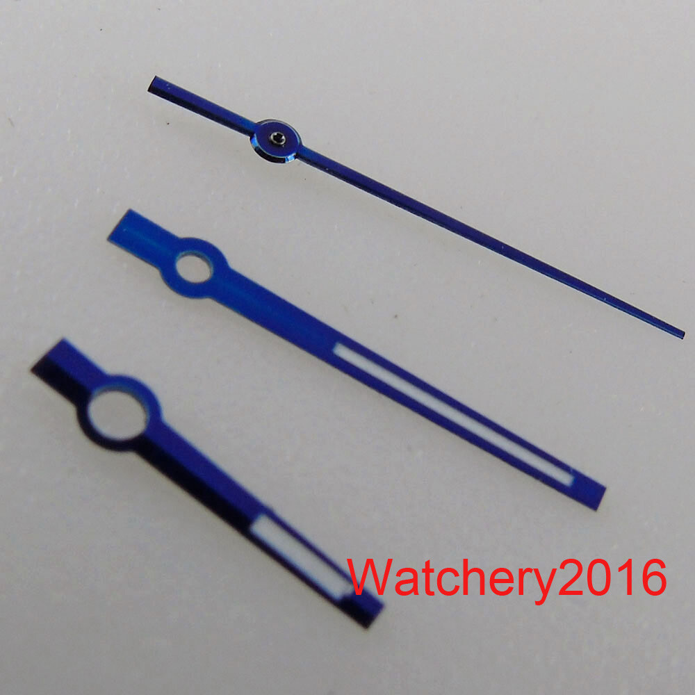 Luminous Watch Hand Blue Rose Gold Silver Fit NH35 MIYOTA DG ETA 2824 movement