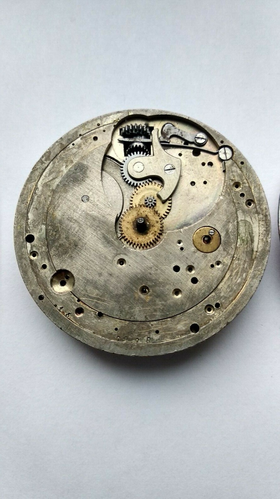 Antique watch LONVILLE Anti-Magnetic Railwayman Swiss Pocket Mechanism 1900’s