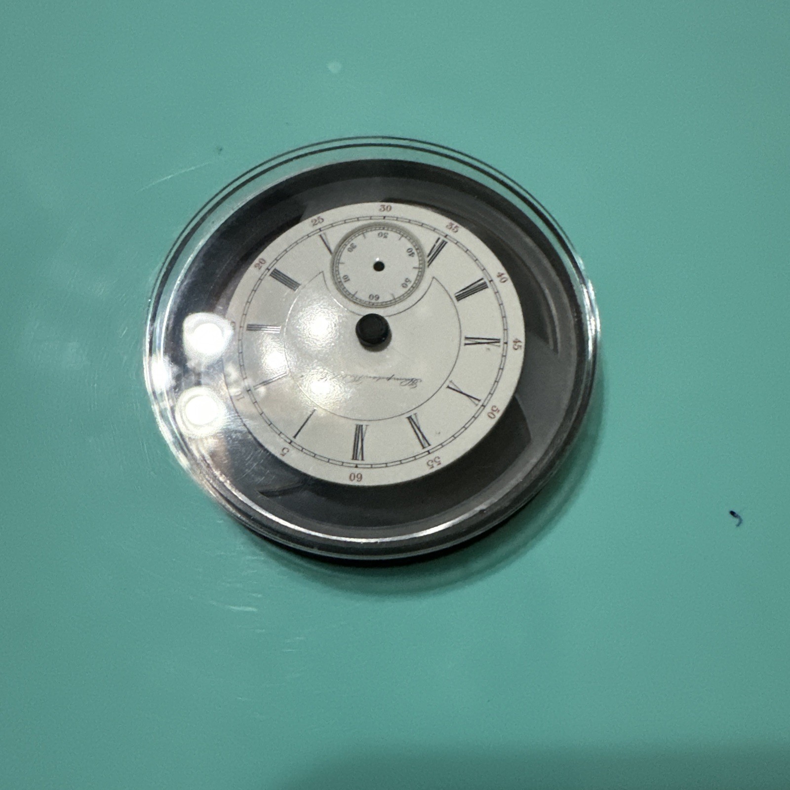 Plastic Round Watch Dial Storage Cases 2”5Watchmaker