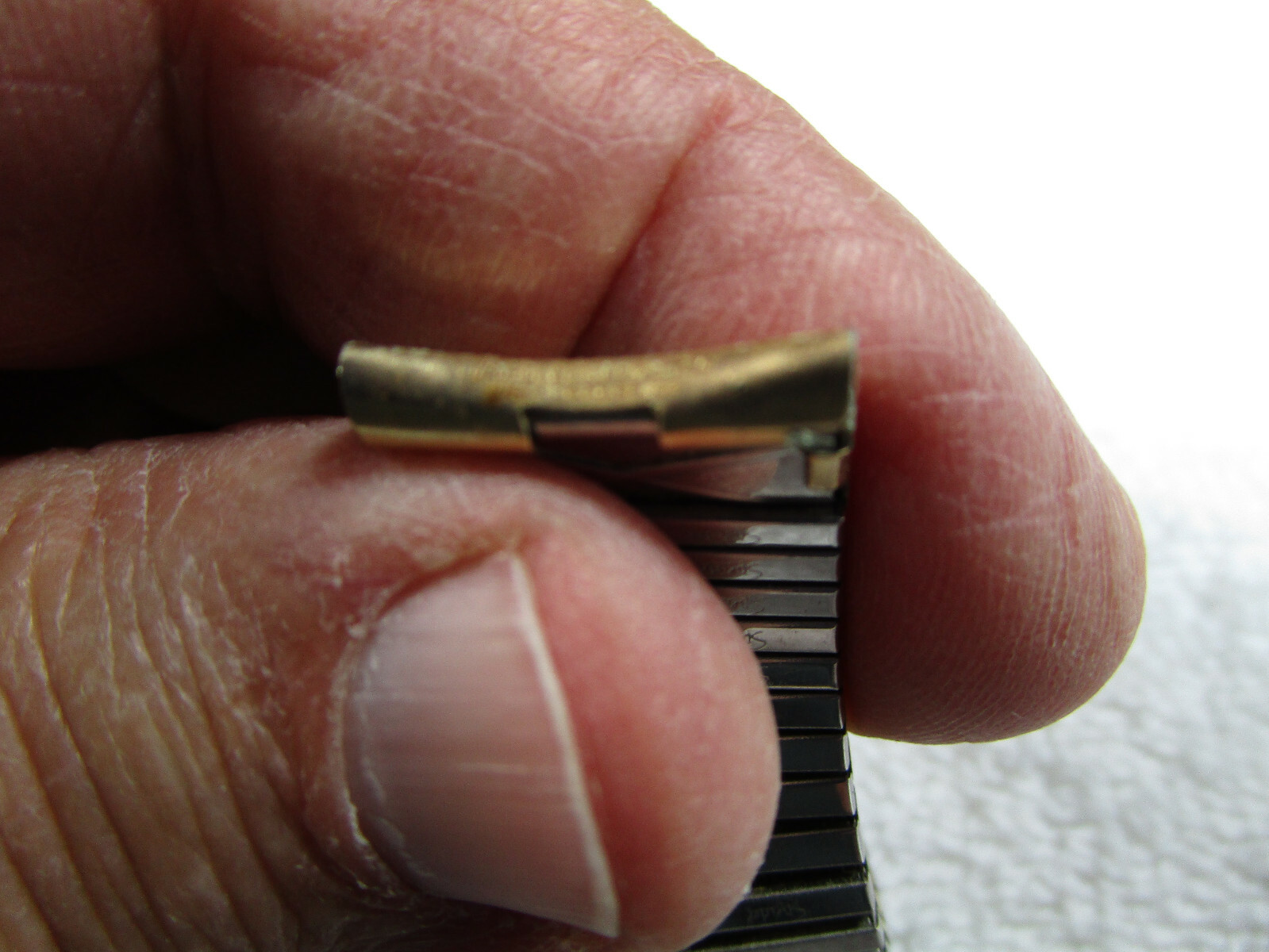 3 Lot Gold Watch Bands (See description for details) 160-54-50