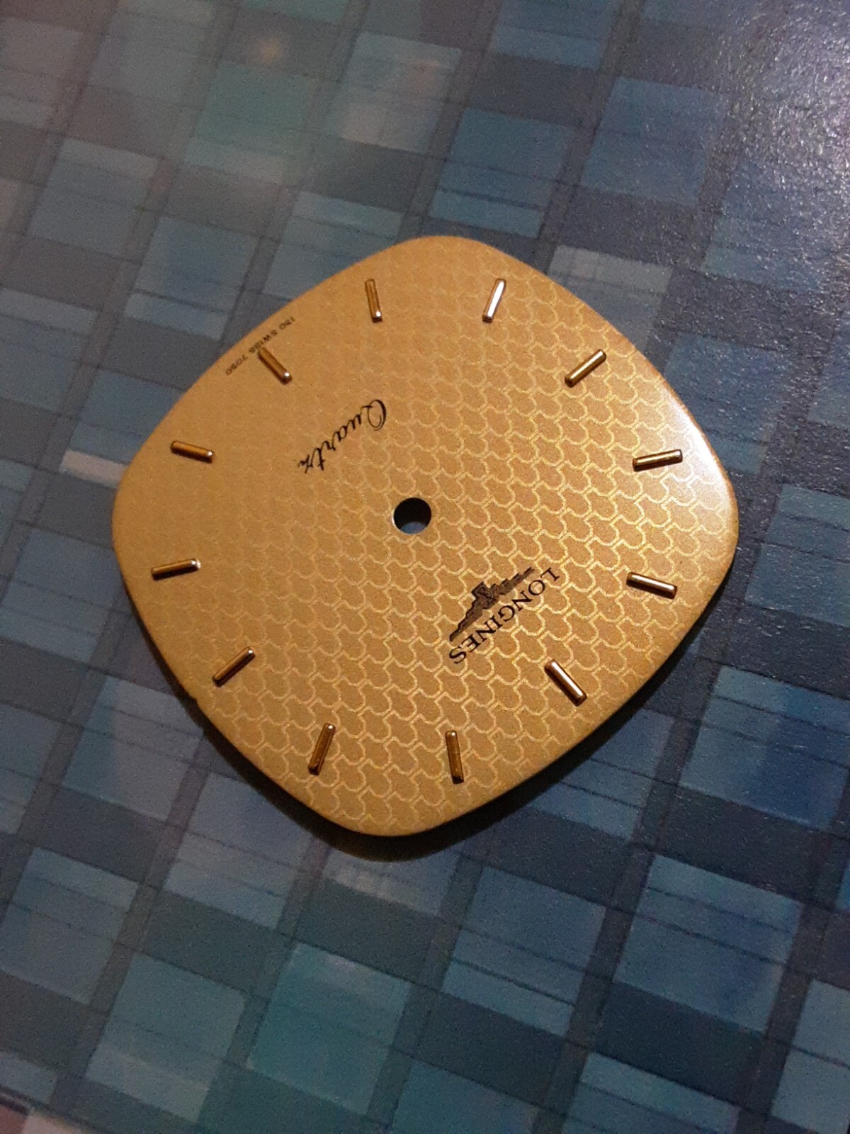 Longines 1990s Gold Quartz Mens Wristwatch Dials :26×26mm