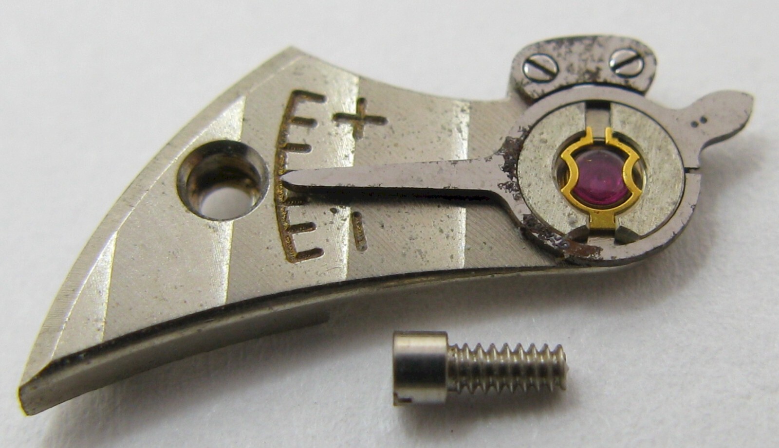 IWC c 89 Watch Part: complete balance wheel bridge
