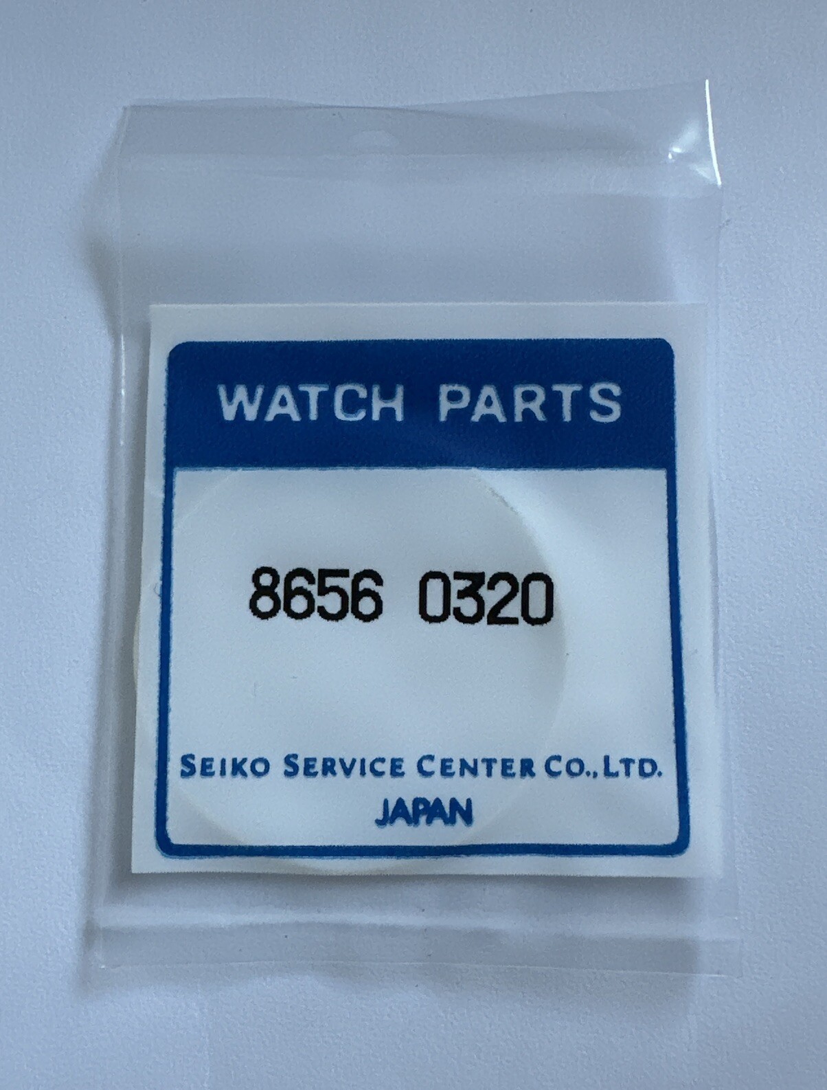 New Genuine Seiko Watch Case Back Gasket Part 8656 0320