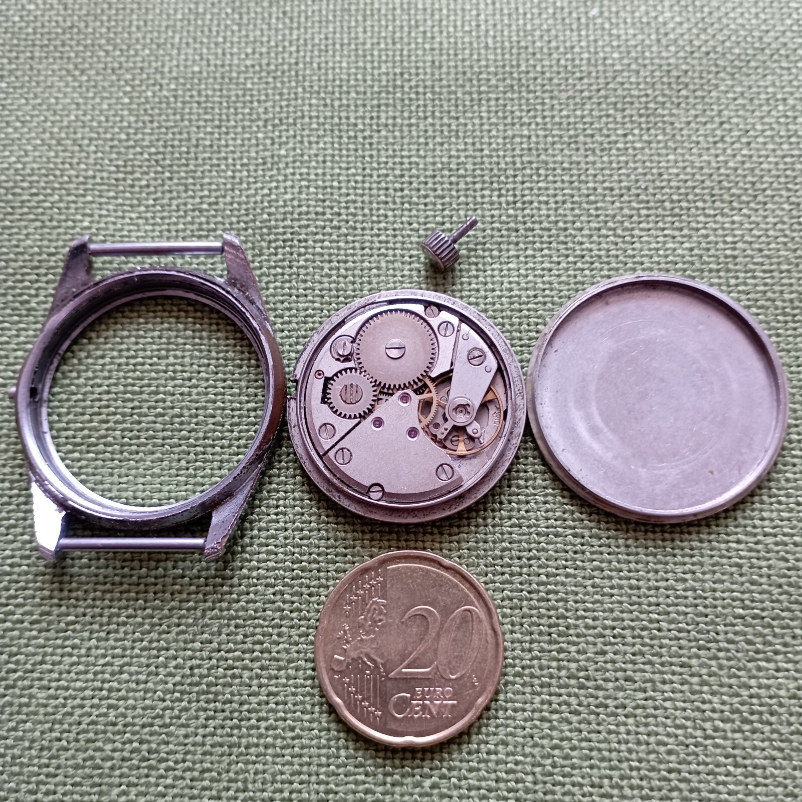 Raketa 2603 movement 16 jewels for parts