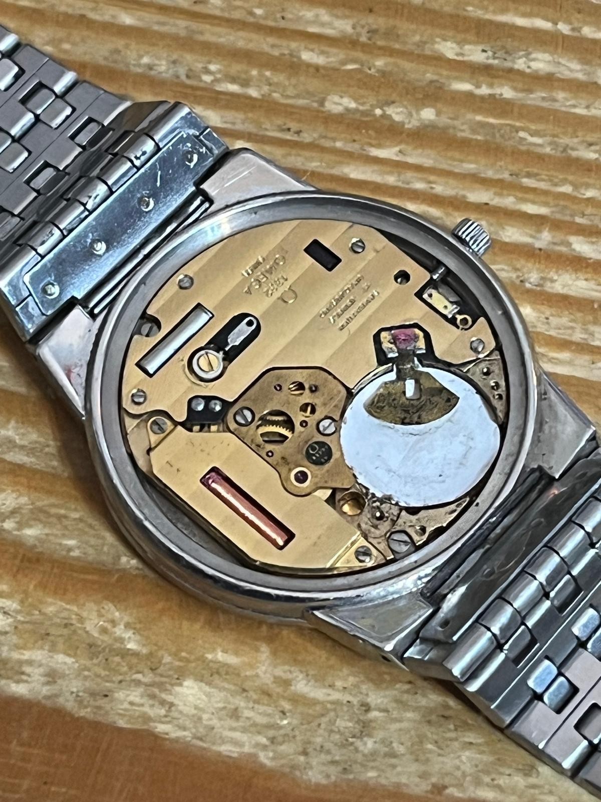 Vintage Omega De Ville, Spares/Repairs, Date, Original Bracelet/Clasp/Crown-1979