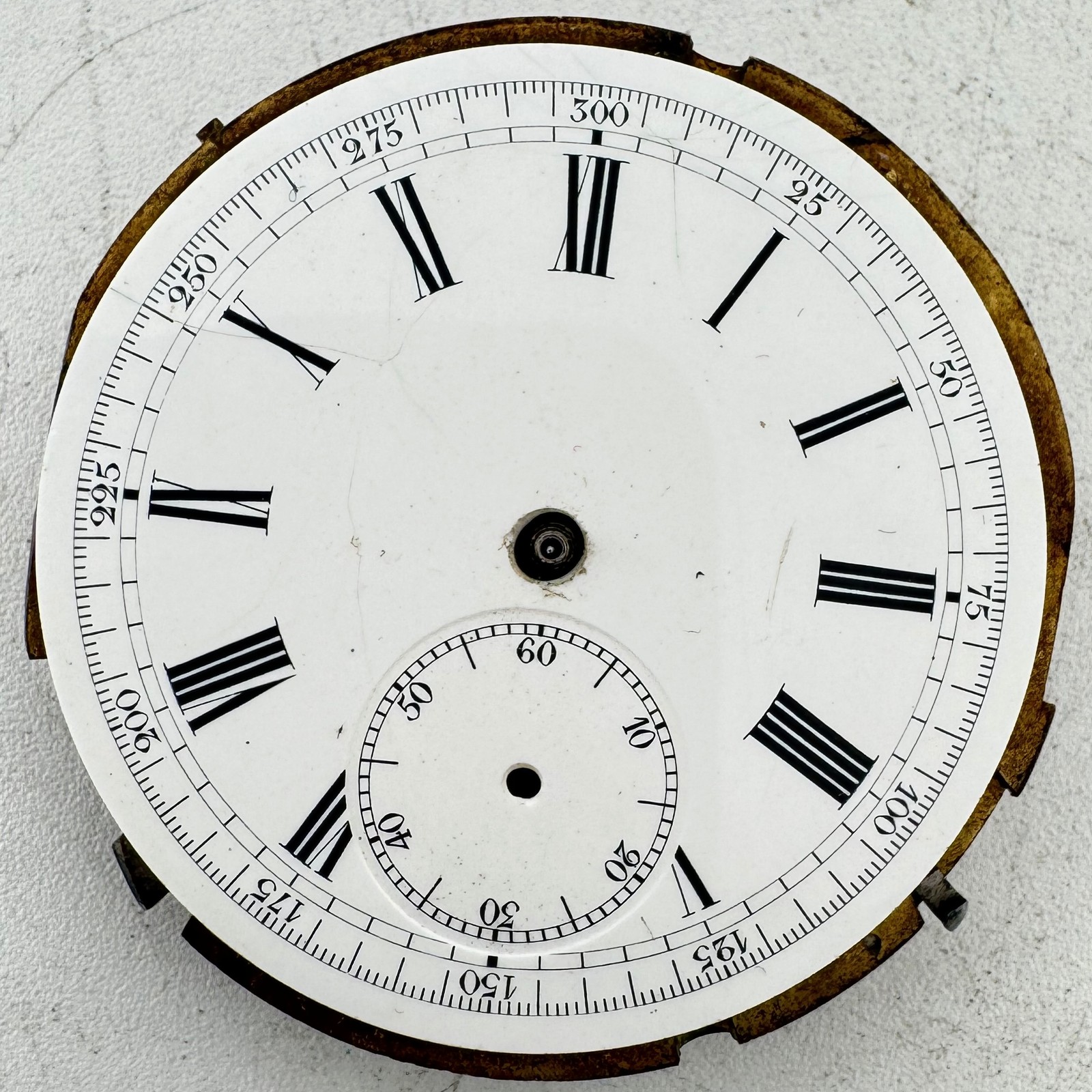 Antique Unbranded Repeater Chronograph Hunter Pocket Watch Movement Swiss Roman