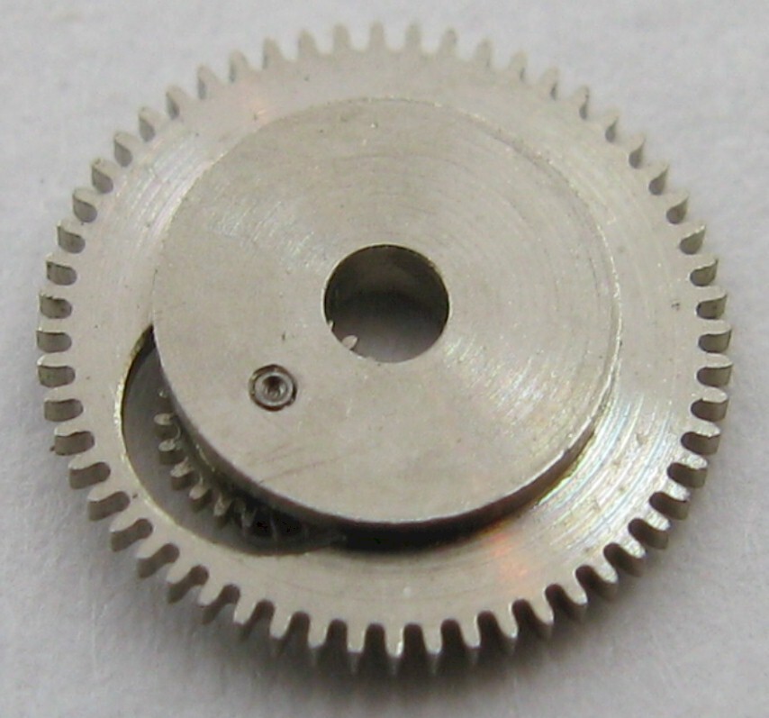 Poljot 3133 chronograph … watch movement part driving wheel calendar