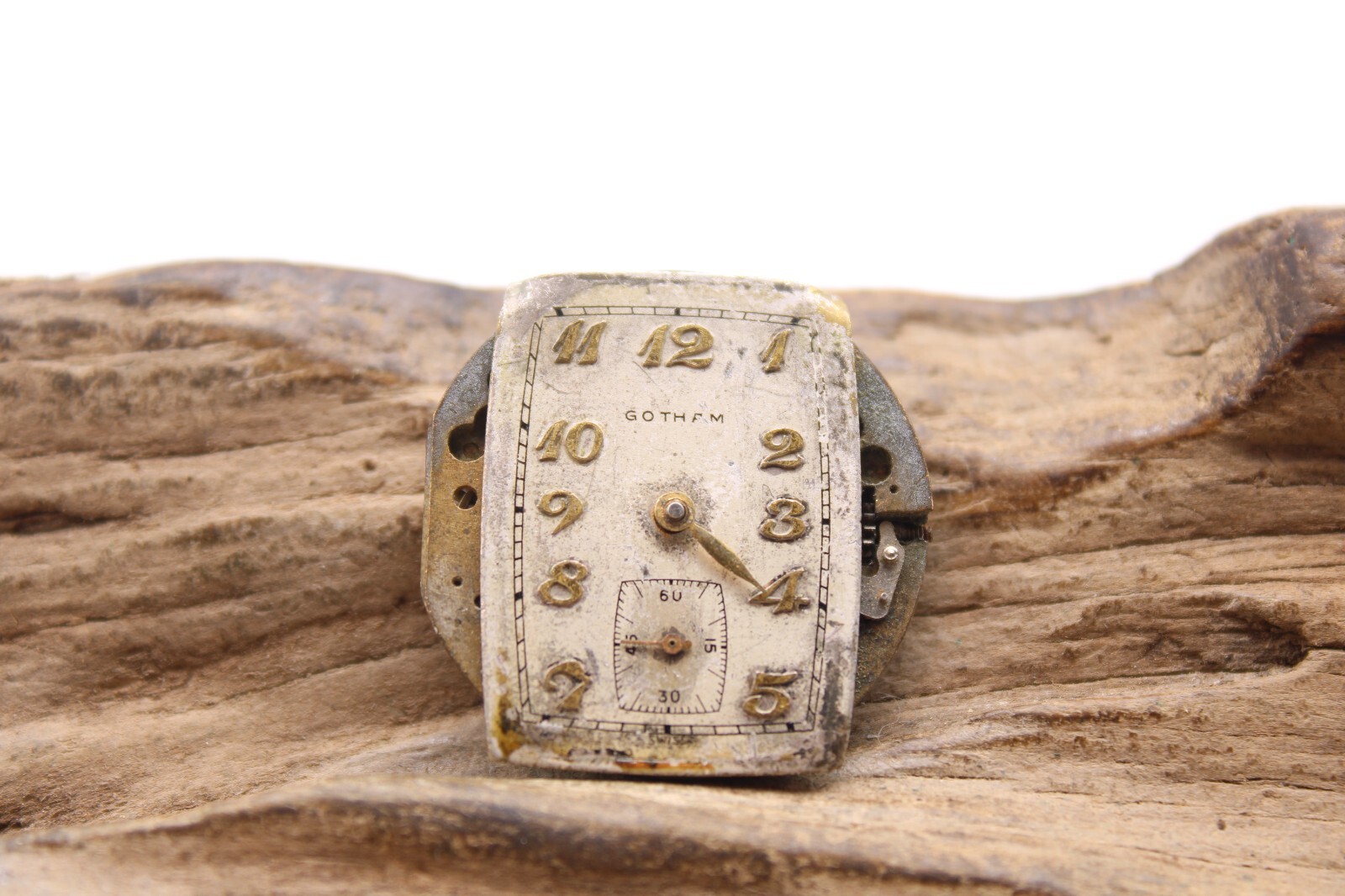 GOTHAM SWISS WATCH MOVEMENT 7483 UPLY 7j 25mm FOR REPAIR (GO3)