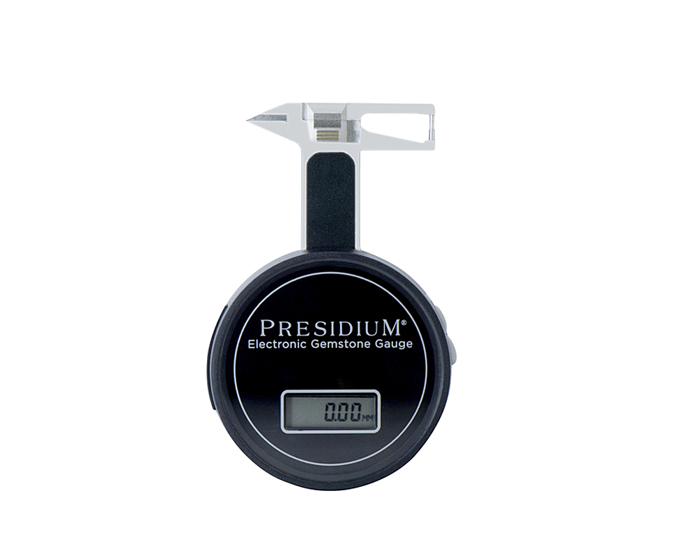 PRESIDIUM Electronic Gemstone Gauge | Digital Gemstone Measurement + Table