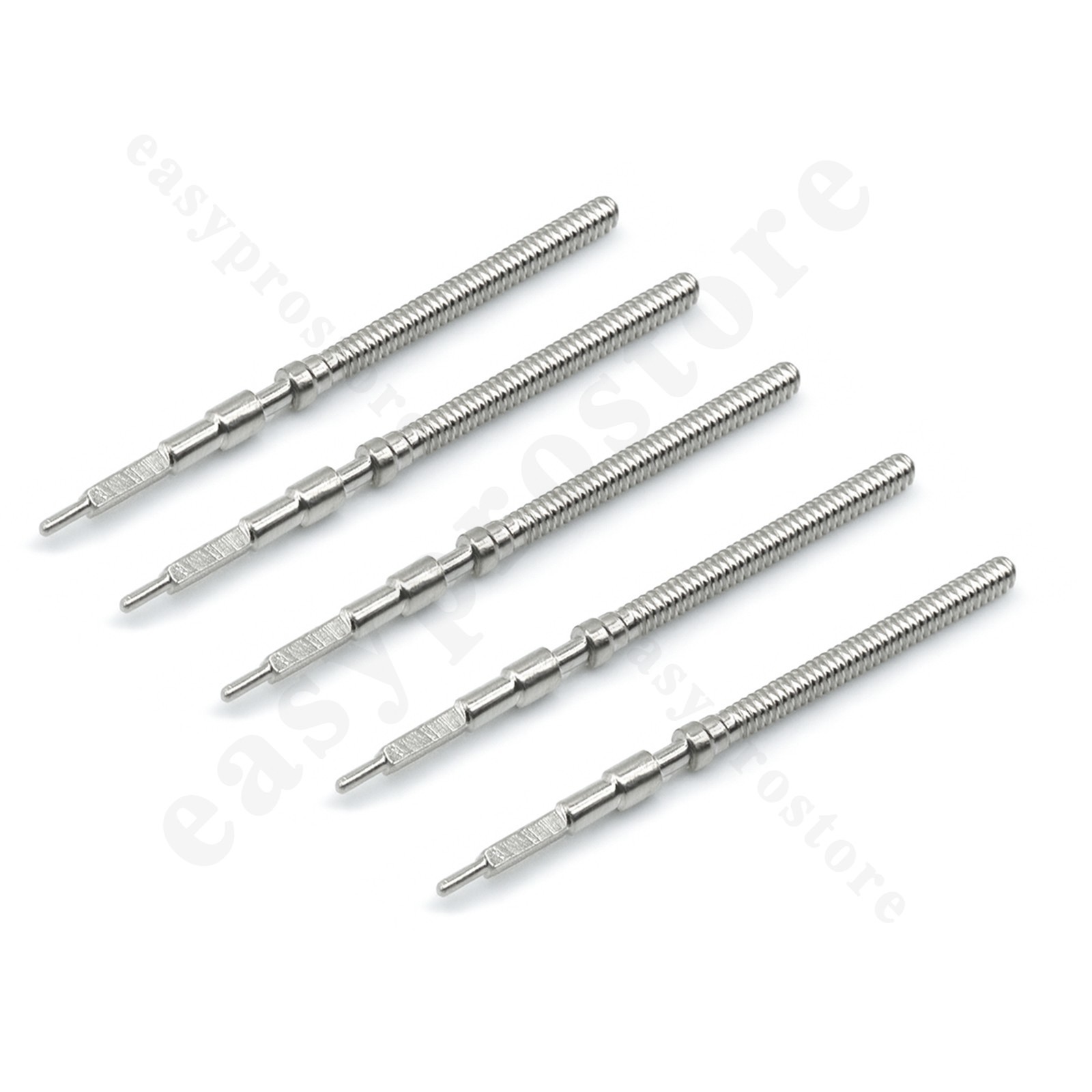 NEW 5PCS Watch Winding Stems For Movement 7S26A 7S26B 7S26C 7S36A 7S36B 7S36C