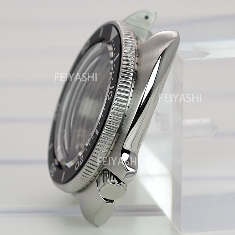 Seiko turtle Brushed watch case Chapter Ring For NH35 nh36 Movement 28.5mm Dial