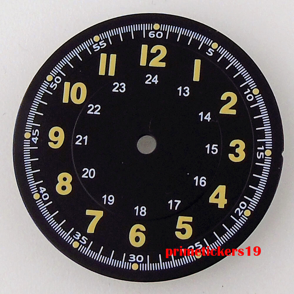 29mm Multicolor Watch Dial Hands Set Luminous Fit NH35 NH36 ETA2824 PT5000 Movt