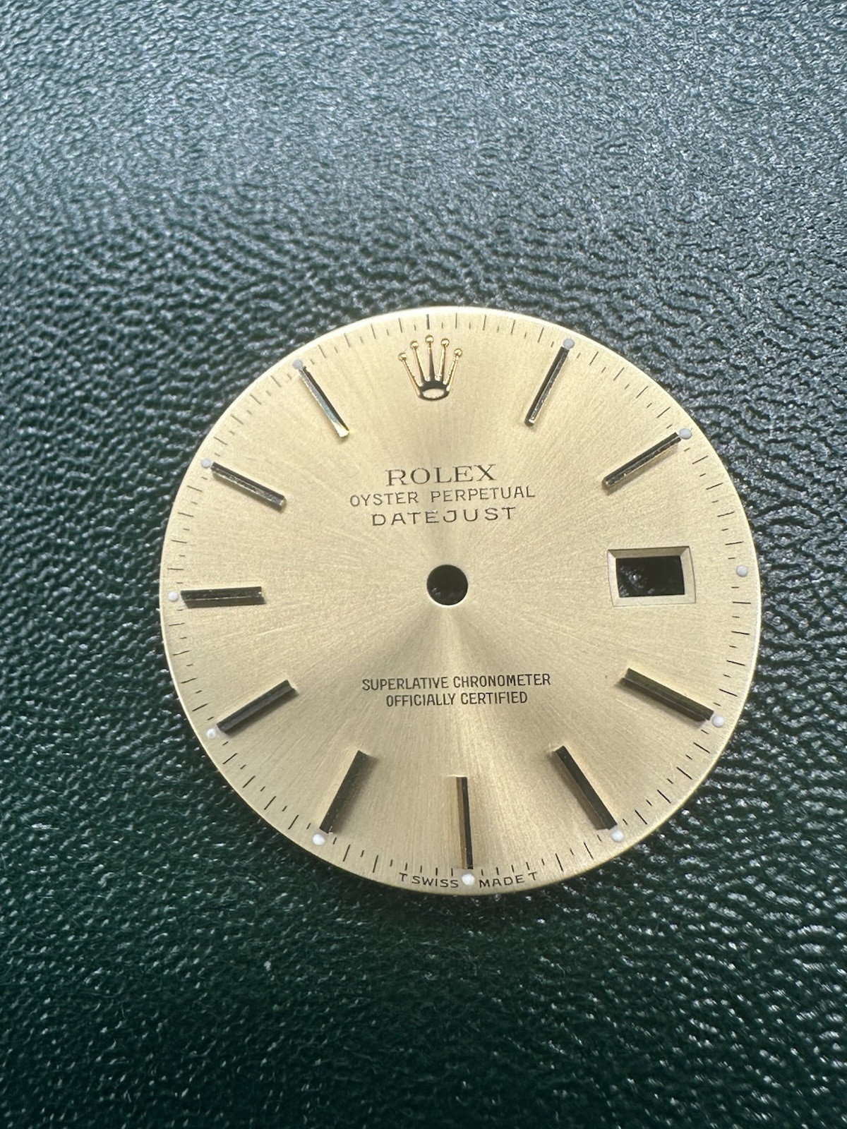 Rolex Datejust Dial For 16013 16233 16203 – Champagne