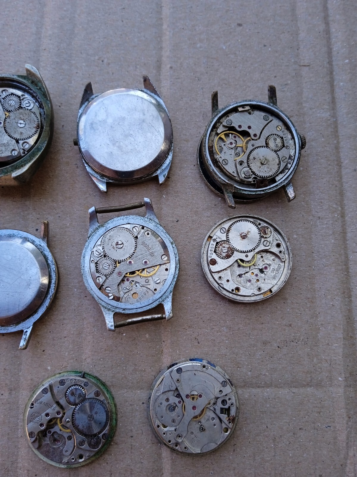 USSR Watch Svet Vostok Zim Pobeda for spare parts non-working