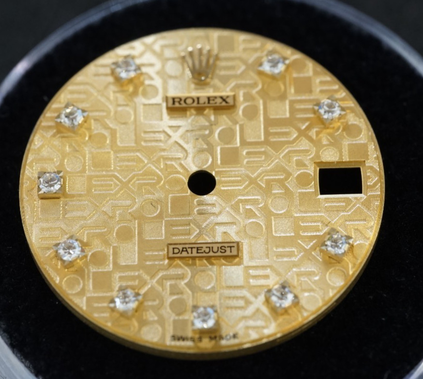 Rolex 178274 Datejust Gold diamond dial, (104)