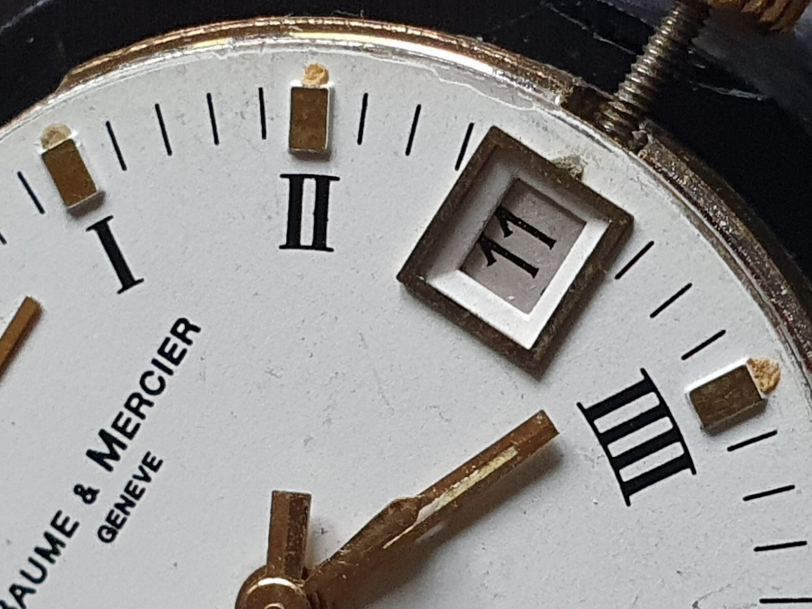 Movimento automatico Baume & Mercier originale Cal. BM 860