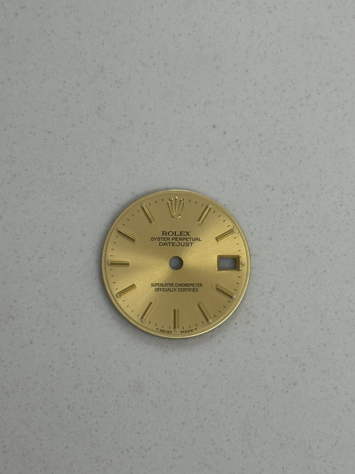 GENUINE Rolex Factory Dial For Lady 26 mm Champion New Model Open Package