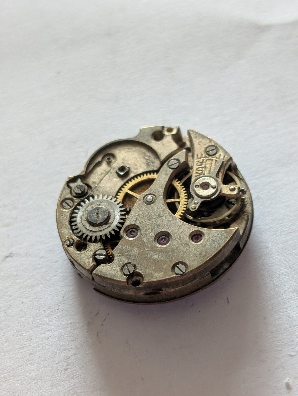 Vintage Cupillard 233 Mechanical Watch Movement (Untested)