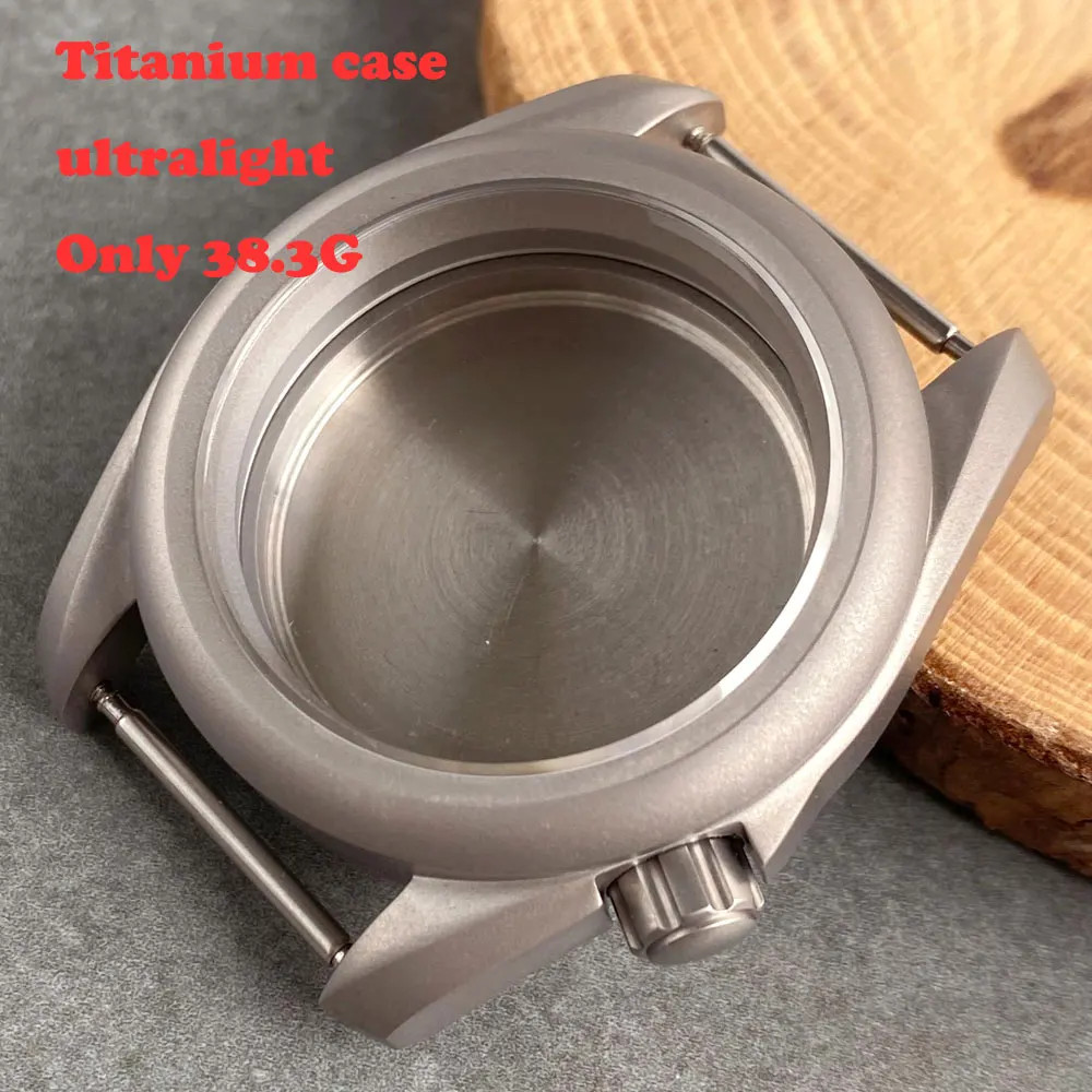 200M Diving Stainless Steel Watch Case 40mm Sandblast Brushed Fit NH34 NH35 NH36