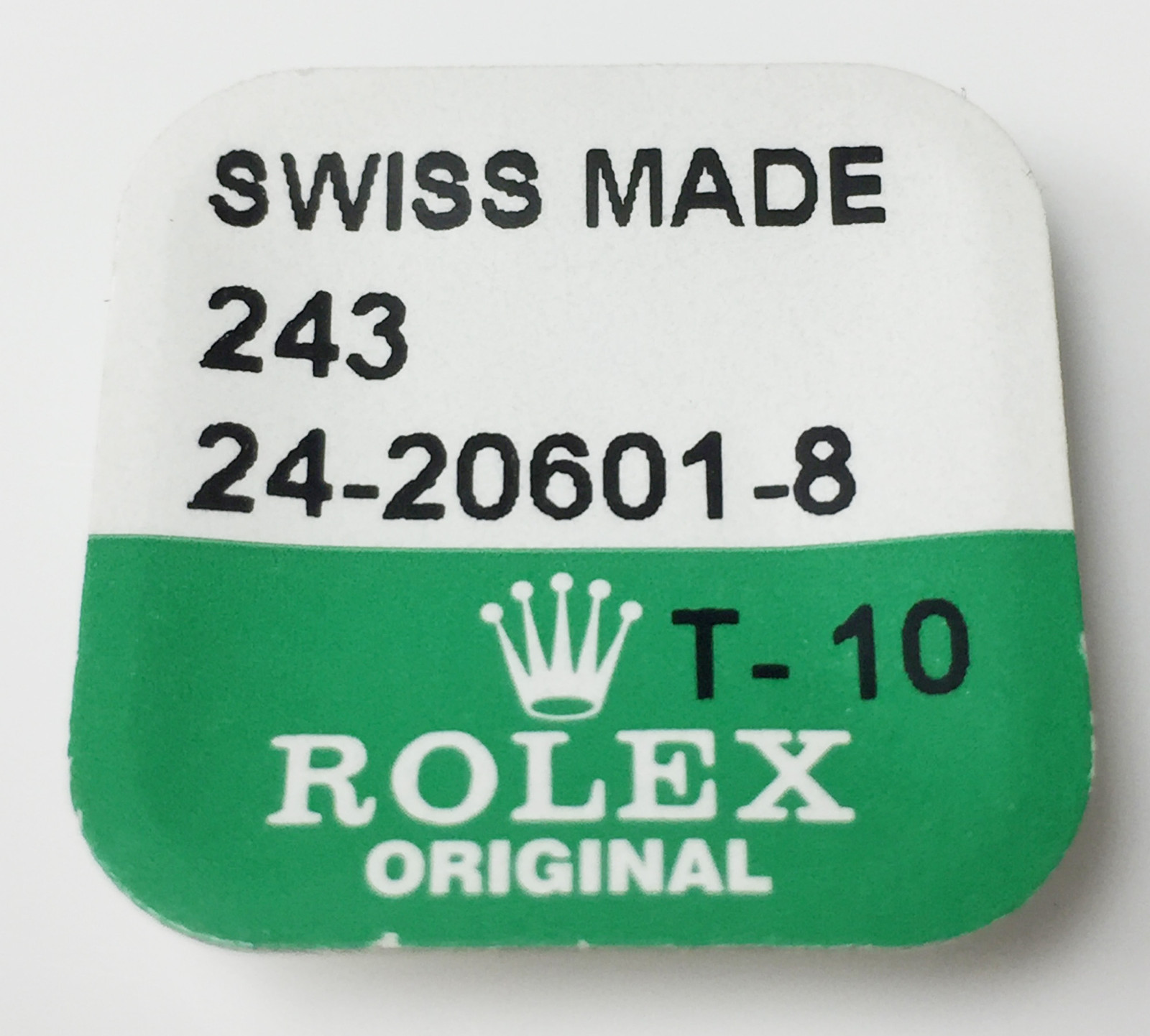 Rolex 243 24-20601-8 18K Crown Brand New Original Authentic Swiss Made NOS