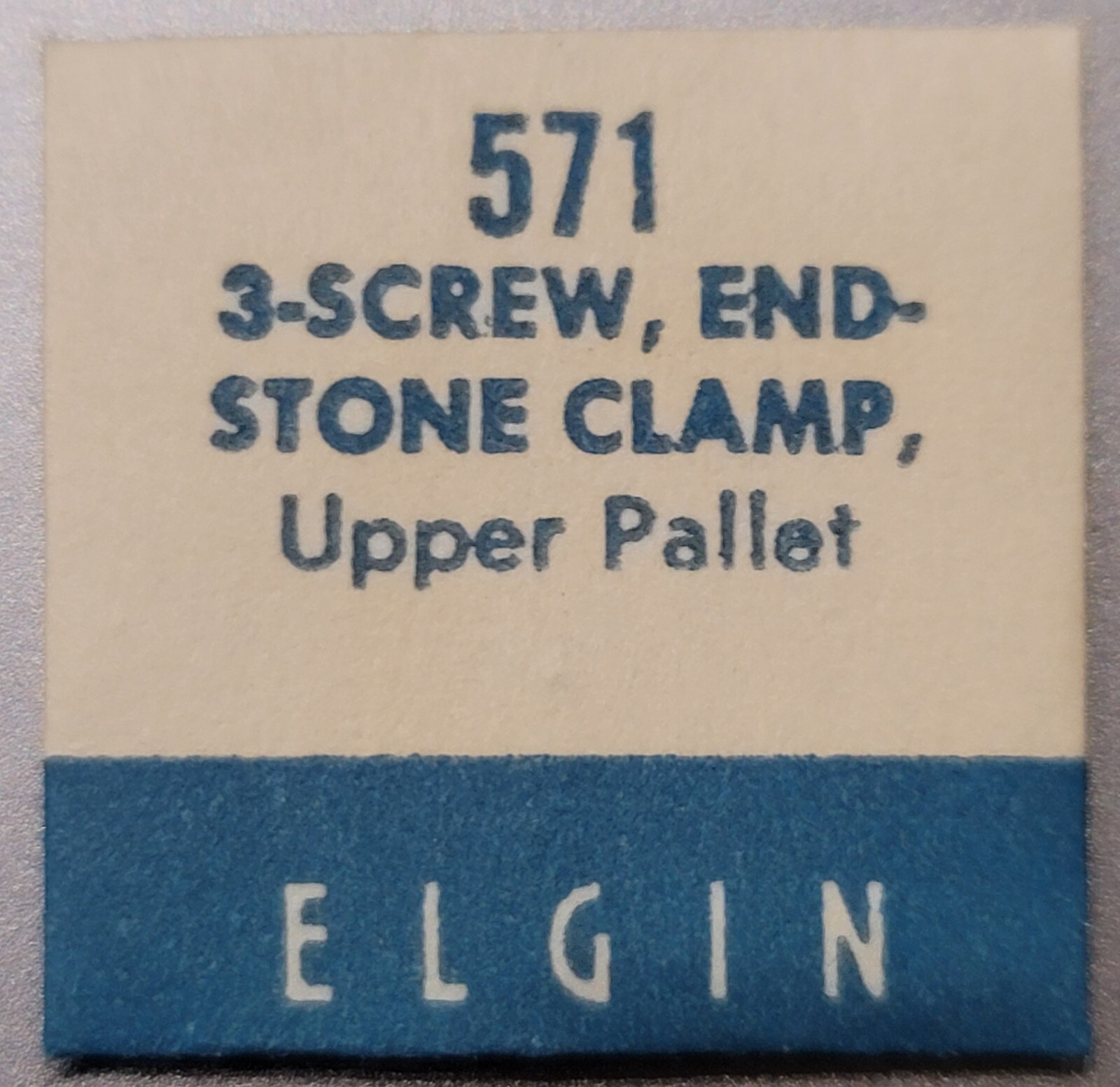 SB5: Vintage ELGIN Watch Parts | Mixed Calibers | Wheels – Balance – Screws -OEM