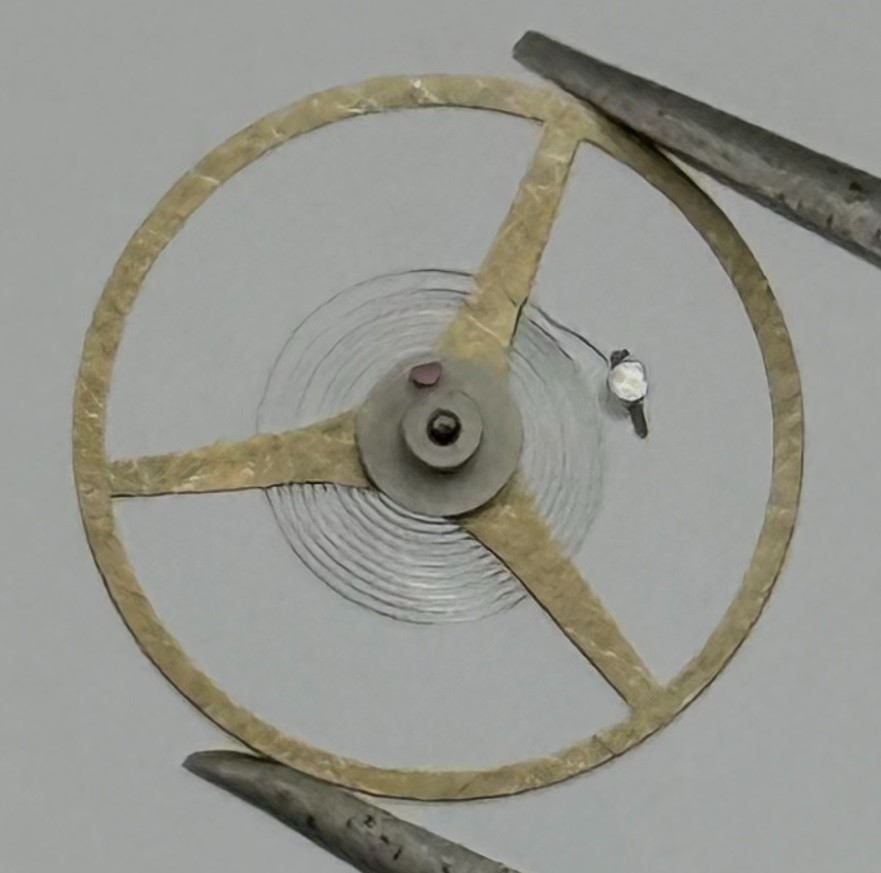 Cupillard 233/68 233/70 Balance Wheel Complete And Spring Watch Movements Parts
