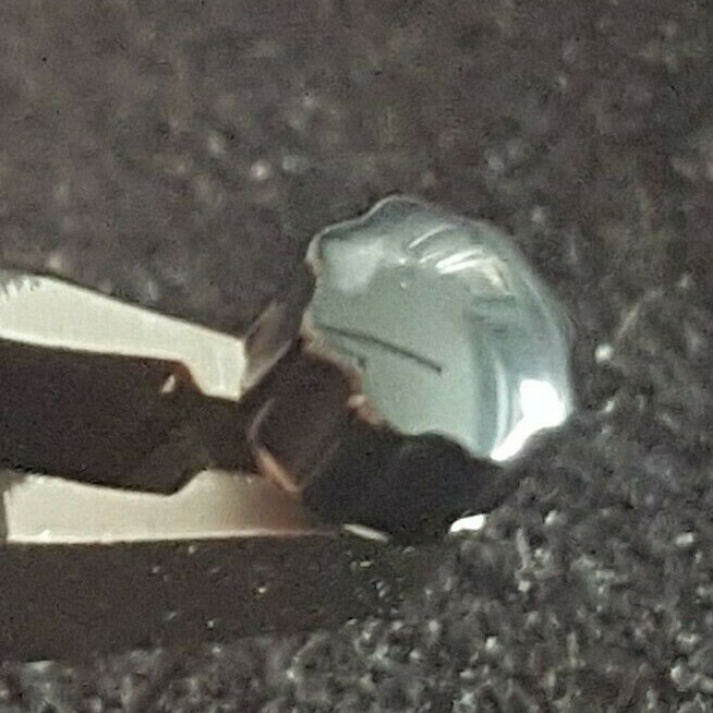 RADO Water Resistant Black Ceramic Cap Crown Part Number 48-072