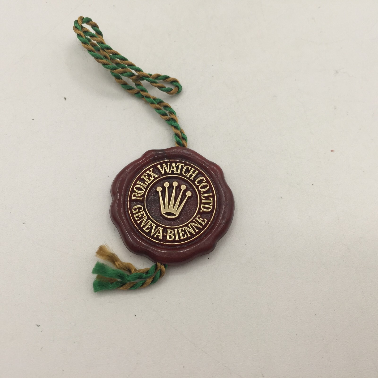 Rolex Tag Red Green Hologram Vintage Accessories Select type genuine
