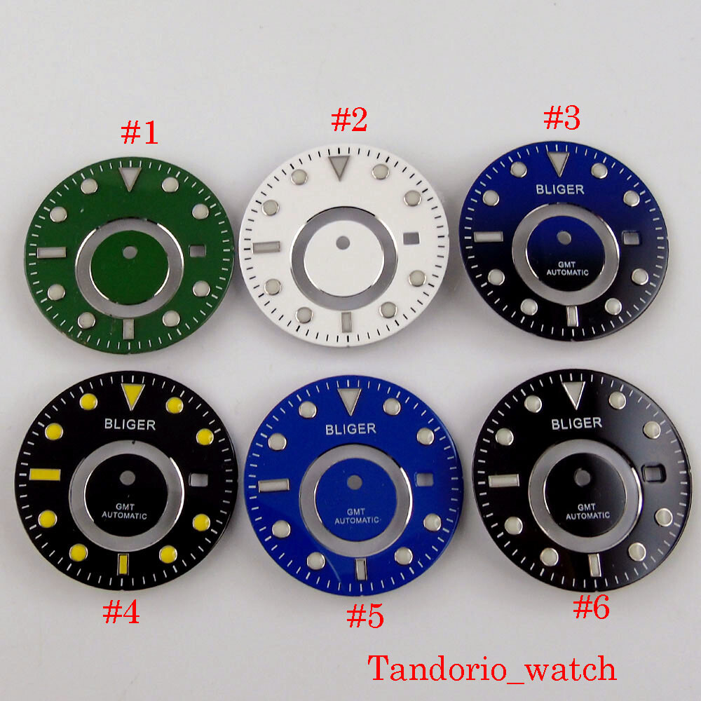 31.5mm Stainless Steel Watch Dial For Mingzhu 5833 Automatic Movement Watch Part