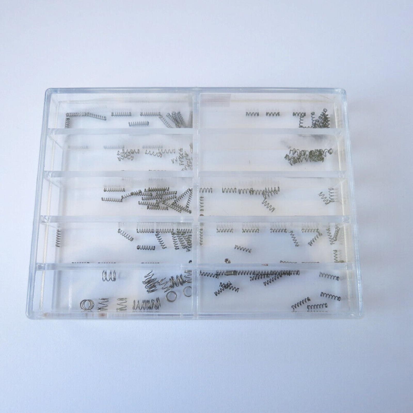 1 Box 10-Size Watch Spring Assortment Kit Watchmaker Repair Accessories