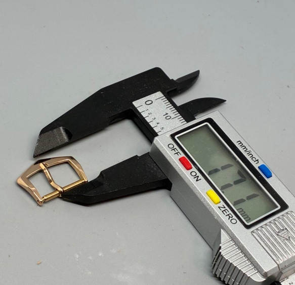 Patek Philippe 18K Rose Gold Watch Tang Buckle 16mm 3.45g 750 Hallmarked