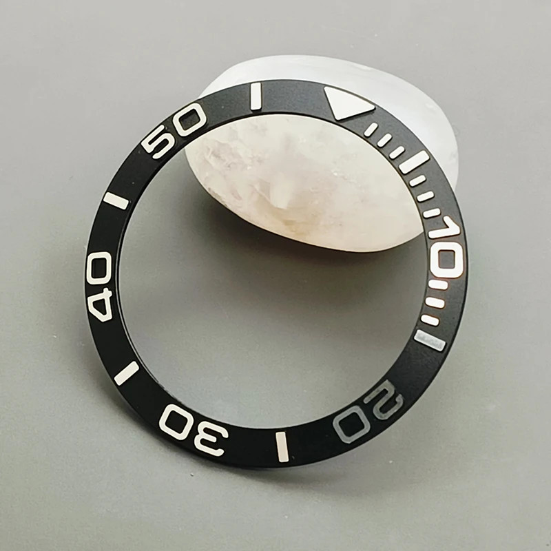 38mm Watch Case Ring Incline Aluminum Bezel Insert For NH35 NH36 GMT Diver