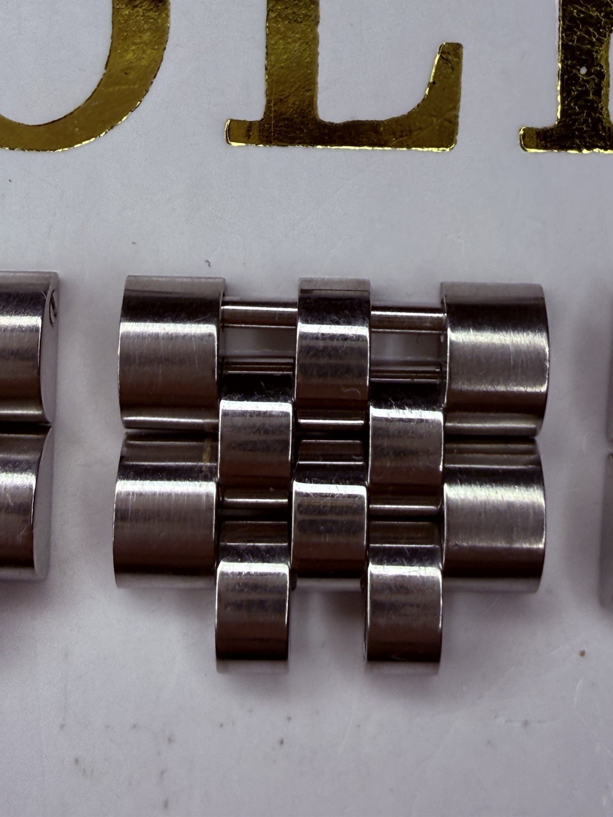 Genuine ROLEX Jubilee 15mm Stainless Steel Double Link 16200 16220 16014 16234