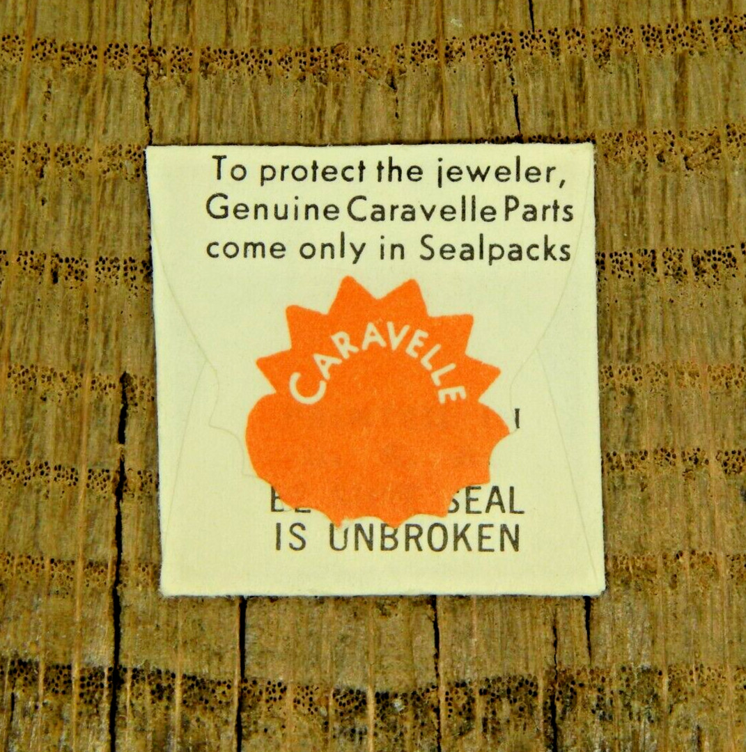 Genuine Caravelle 11OBAC GSQ 24 TRIT Set of Hands Watch Part 63-64 NOS