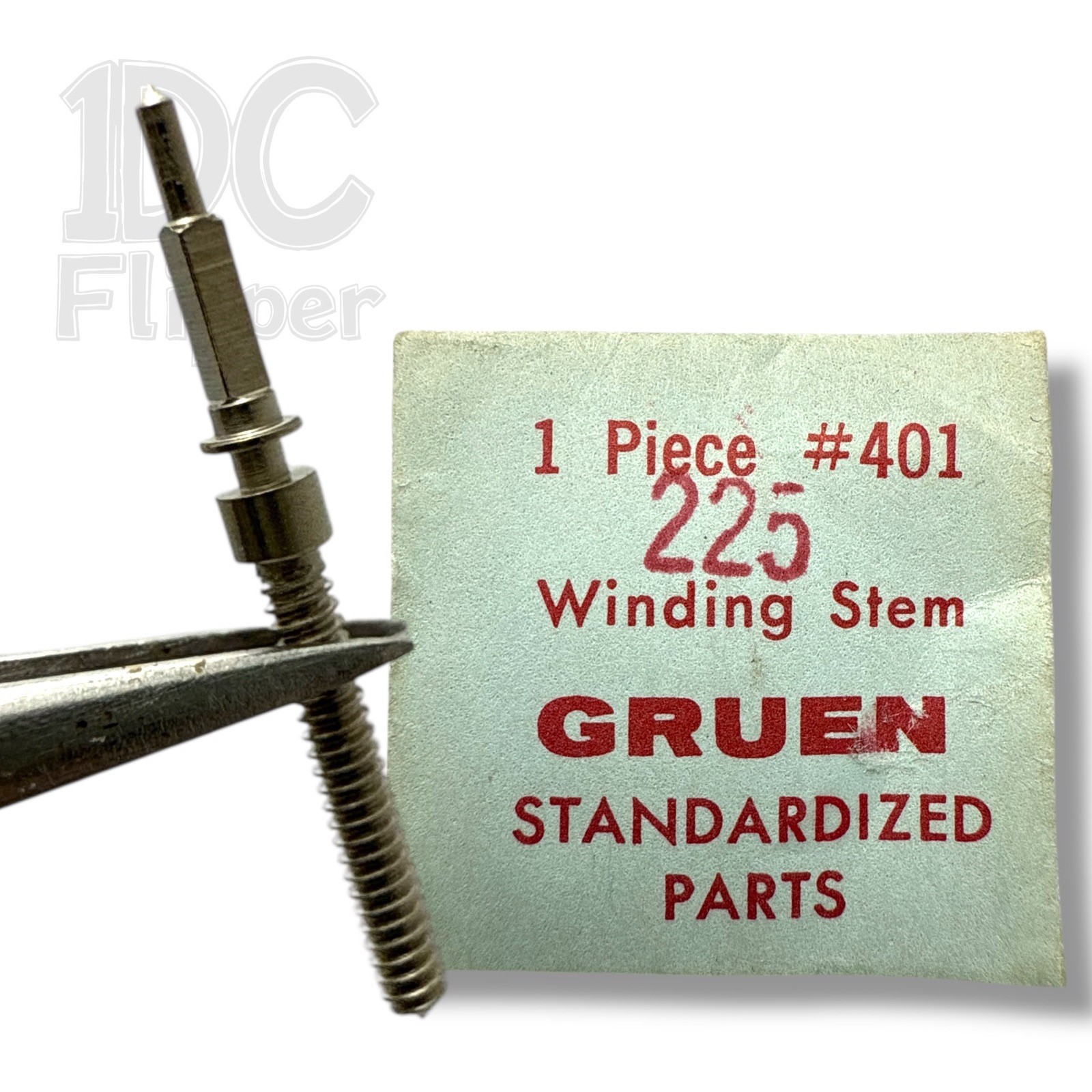 Gruen 225 WINDING STEM BestFit 200/1404F, 11.3mm, 0.90 Fits Multiple, Read List!