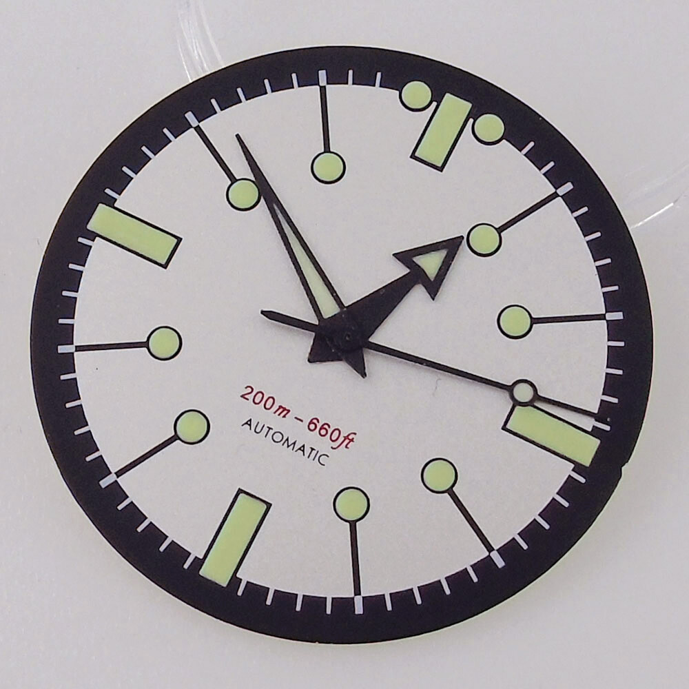20ATM Diving 40mm Double Bow Sapphire Glass Watch Case Fit NH35 PT5000 120 Click