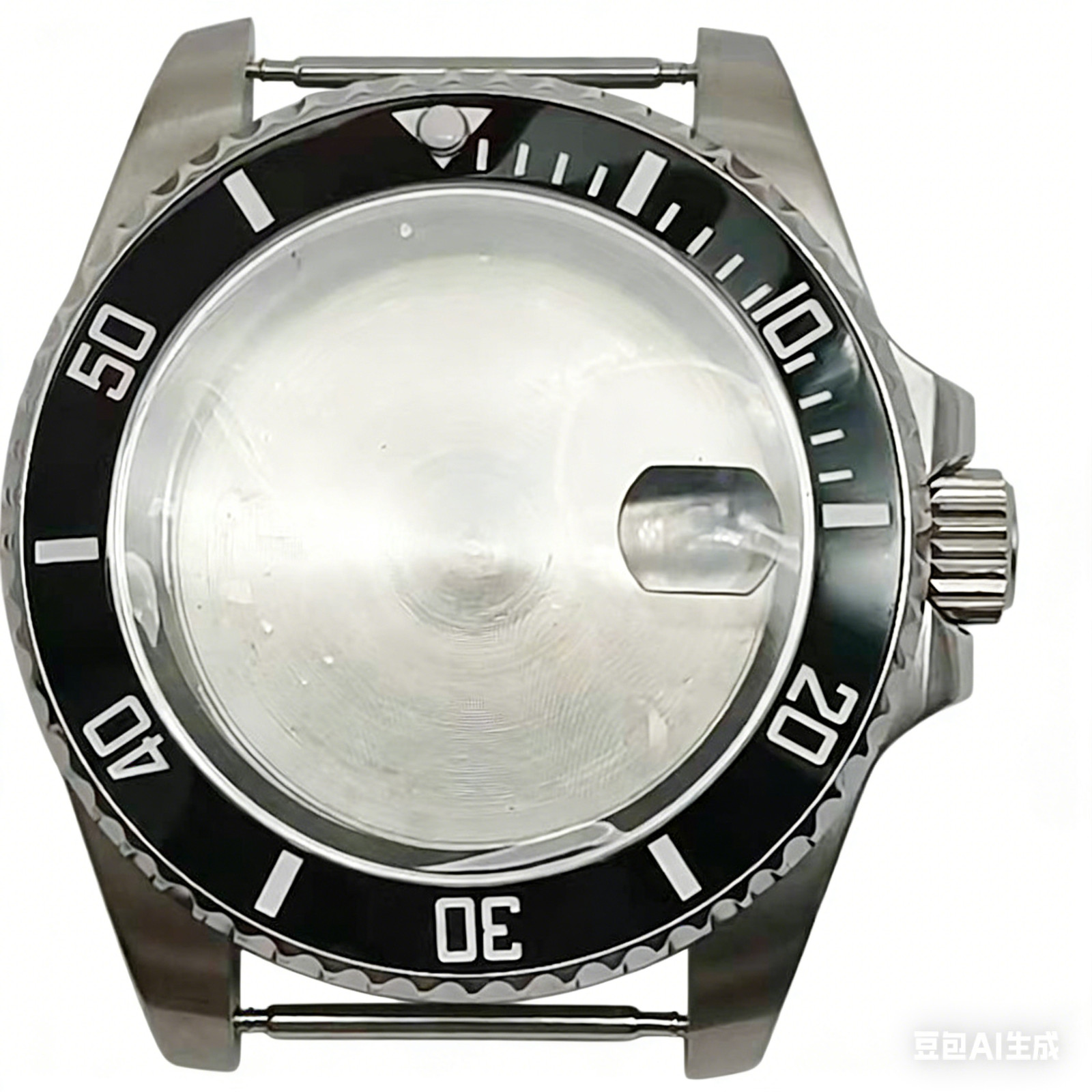 40mm NH35 Watch Case Automatic Stainless Steel Sapphire Diver Style