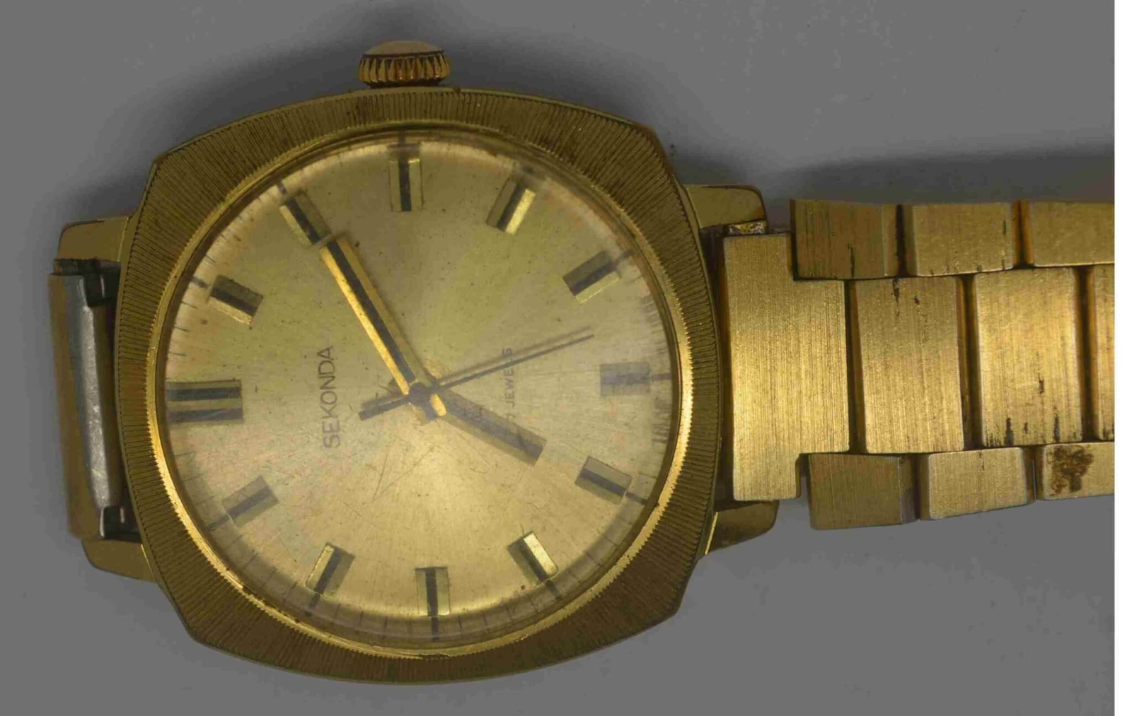 Vintage SEKONDA Gold Plated Watch. Cal: 2409A. Ready To Wear