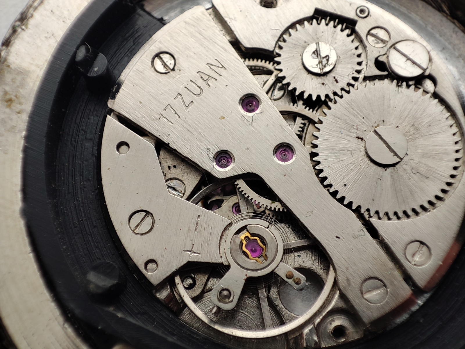 Rugby pocket Watch quasar – 46.5 mm – for parts and spares