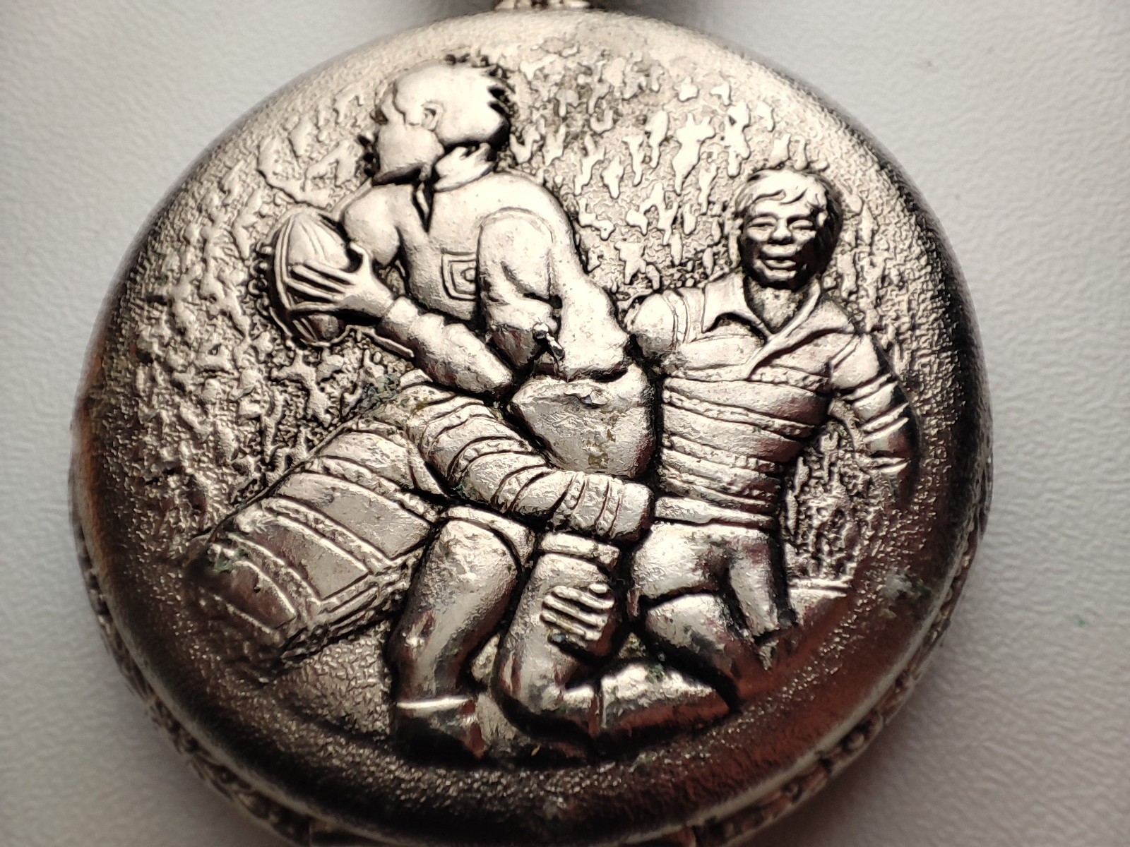 Rugby pocket Watch quasar – 46.5 mm – for parts and spares